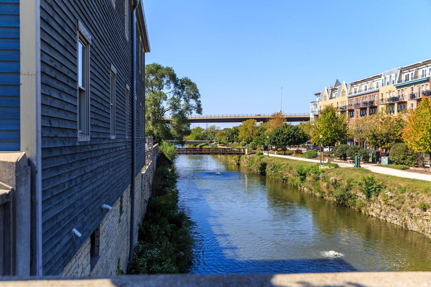 The village of Lemont is celebrating its 150th anniversary this week, with the culmination of the celebration on Friday and Saturday. Pictured is the I&M Canal in Lemont.
