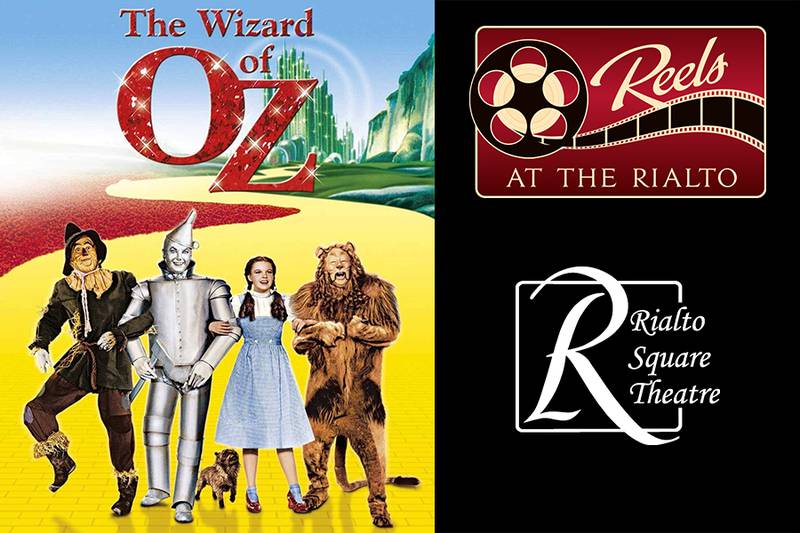 The “Reels at the Rialto” year-round movie series will start its 2024 season on Thursday , Feb. 15 with a showing of "The Wizard of Oz."